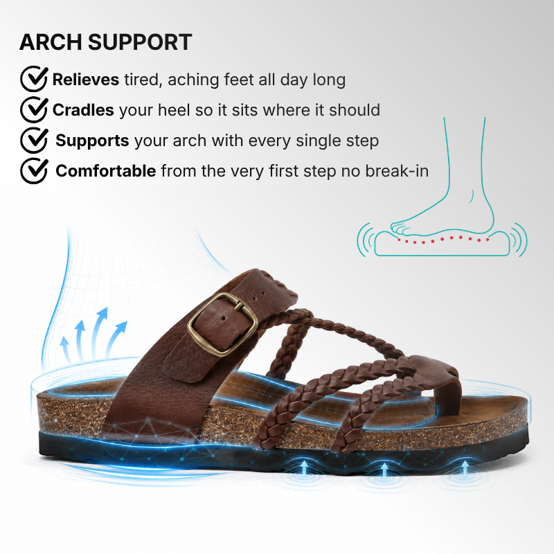 Mountain Footbeds Sandals Hayleigh | All-Day Comfort
