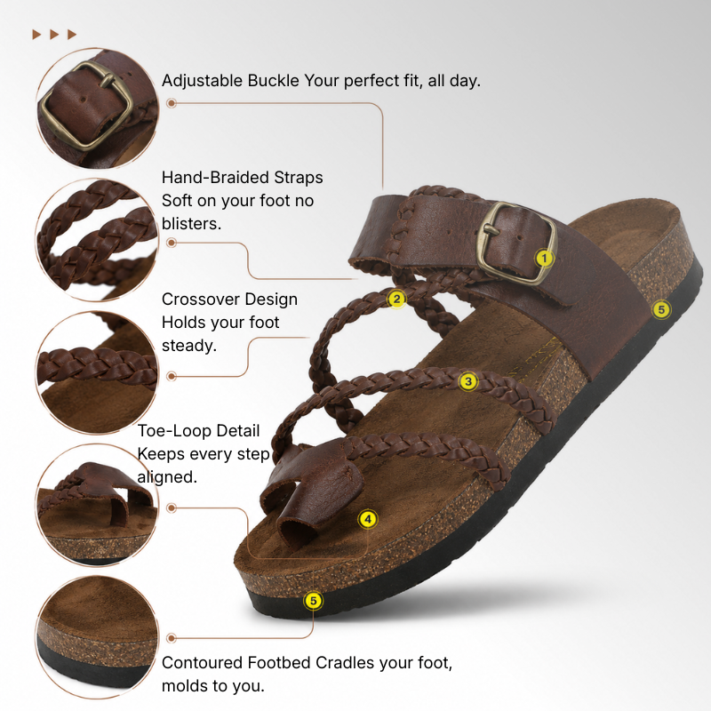 Mountain Footbeds Sandals Hayleigh | All-Day Comfort